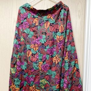 Vintage  Separate Issues Size 14  Floral  Skirt